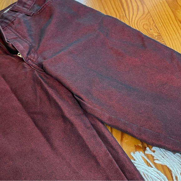 metallic red jeans - Picture 4 of 6